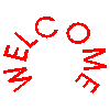 "Welcome" in sign language